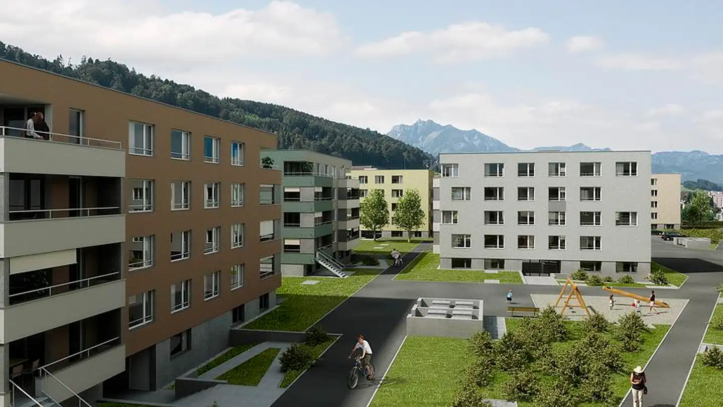 Appartement à louer - Feldmatt 3, 6030 Ebikon
