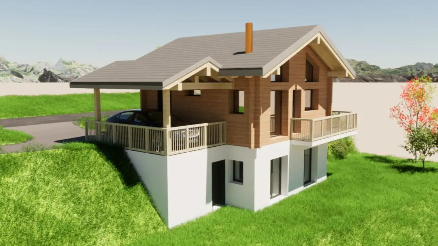 Chalet for sale - Route De Volovron 90, 1983 Evolène