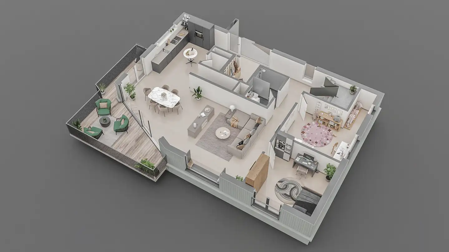 Maison individuelle à louer - Heimentalstrasse 48, 5430 Wettingen - Photo 3