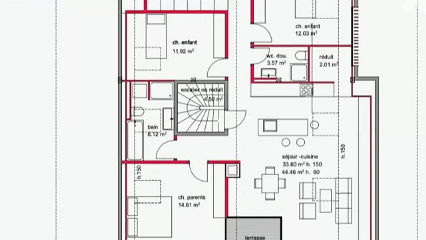 Wohnung mieten - Chemin Des Corbettes 6, 1674 Montet (Glâne) - Foto 4