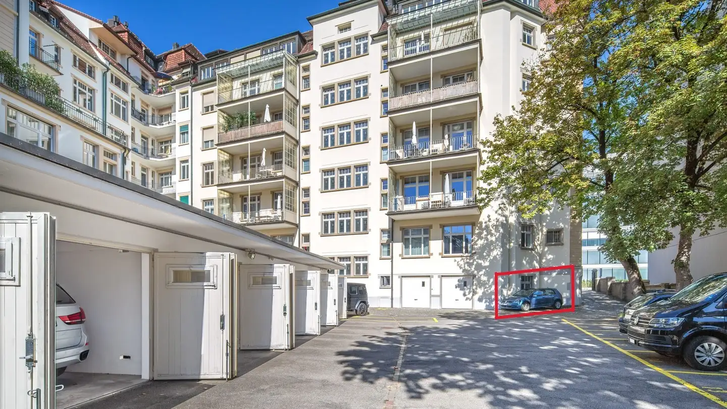 Parcheggio esterno in affitto - Gartenstrasse 33, 8002 Zürich
