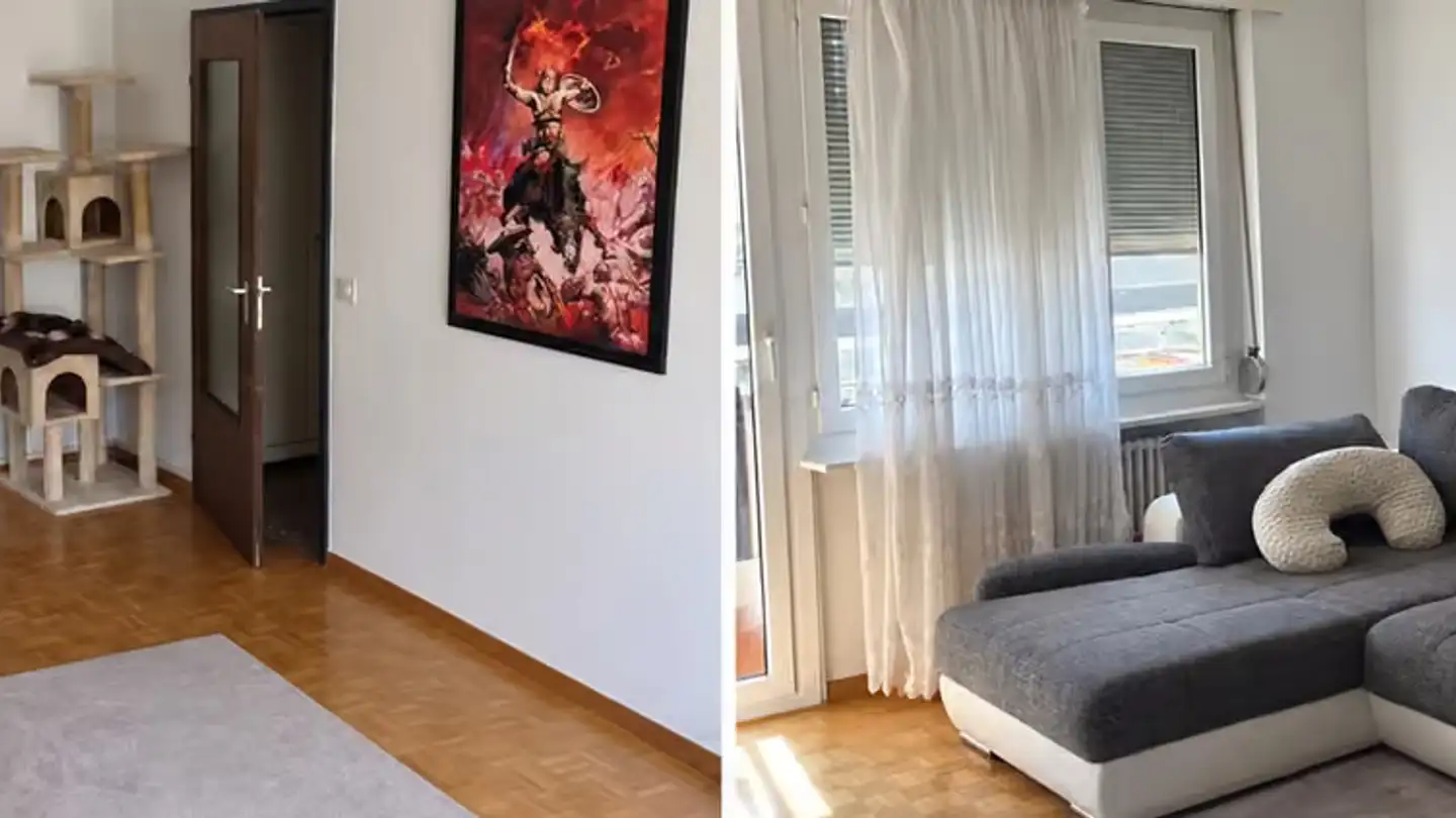 Appartement à louer - Via San Gottardo di Cureggia 120, 6963 Cureggia