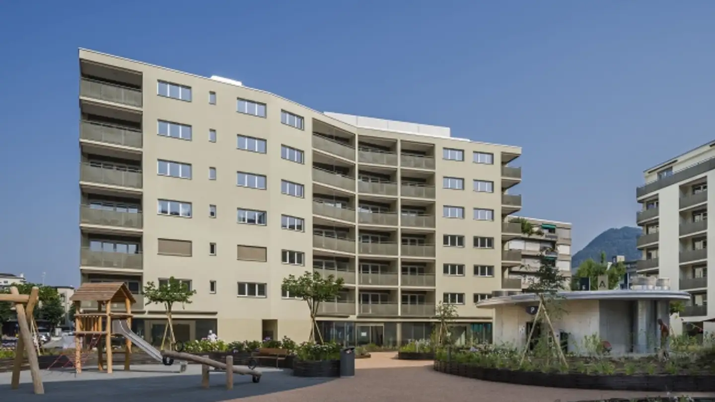 Appartement à louer - Via Degli Albrici 3a, 6830 Chiasso
