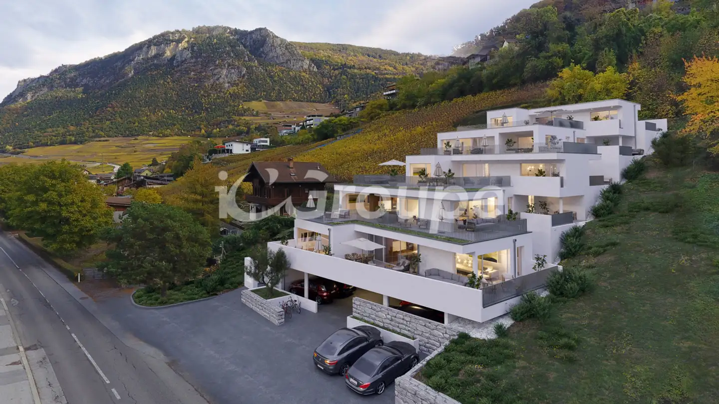 Appartement en terrasse à vendre - 1967 Bramois