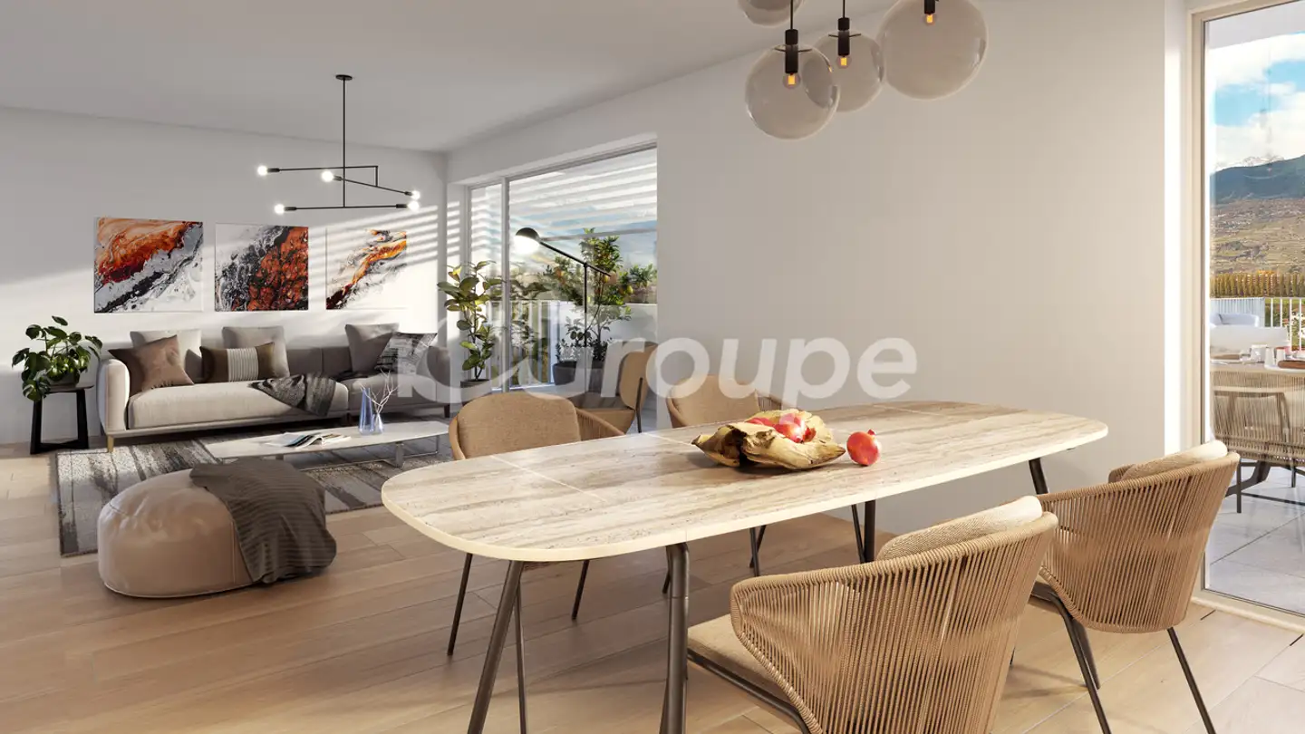 Stepped apartment for sale - 1967 Bramois - Photo 2