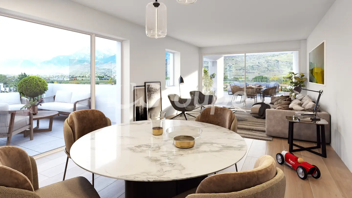 Stepped apartment for sale - 1967 Bramois - Photo 3