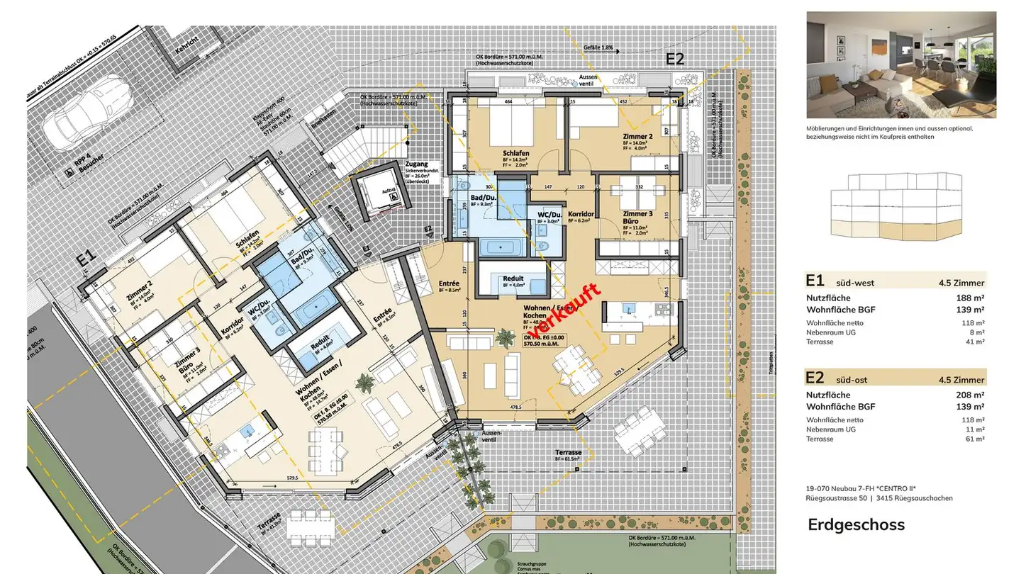 Wohnung kaufen - Rüegsaustrasse 50, 3415 Rüegsauschachen - Foto 2