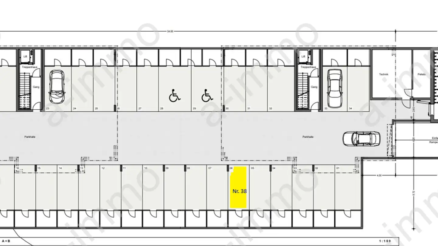 Underground parking space for rent - Untere Merjenstrasse 3, 3922 Stalden VS - Photo 4