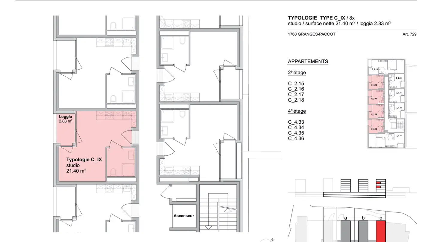 Apartment for rent - Route Du Lac, 1763 Granges-Paccot - Photo 4