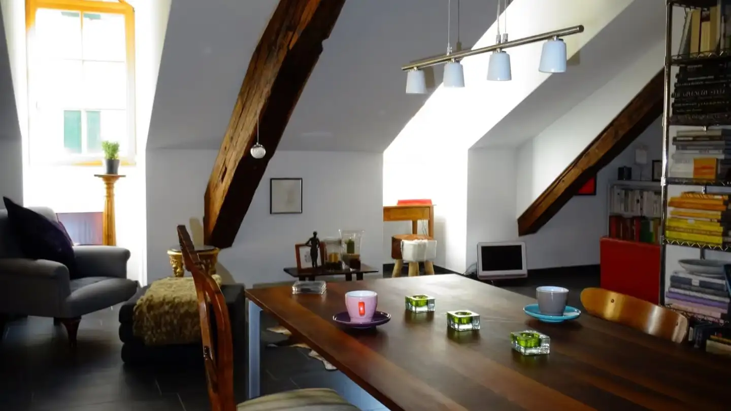 Attic flat for rent - Spiegelgasse 8, 5200 Brugg AG - Photo 2