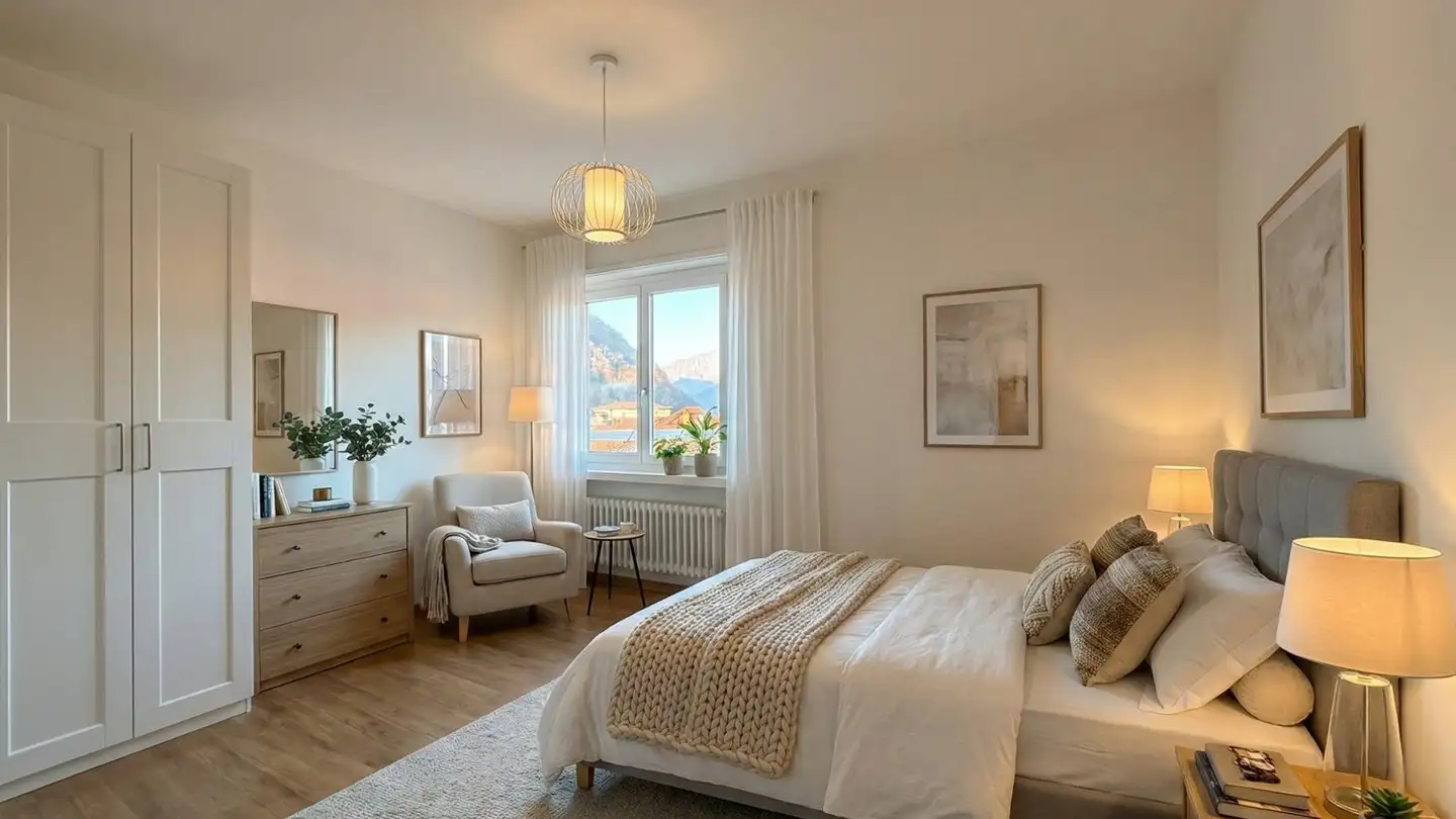 Apartment for rent - Via Giuseppe Caroni 3, 6862 Rancate - Photo 3