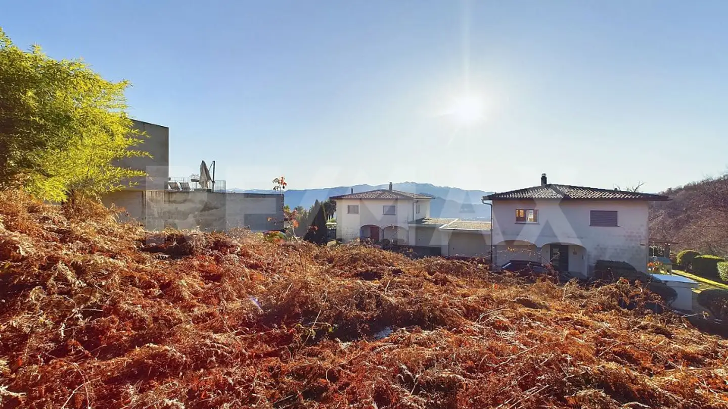 Constructible plot for sale - 6936 Cademario