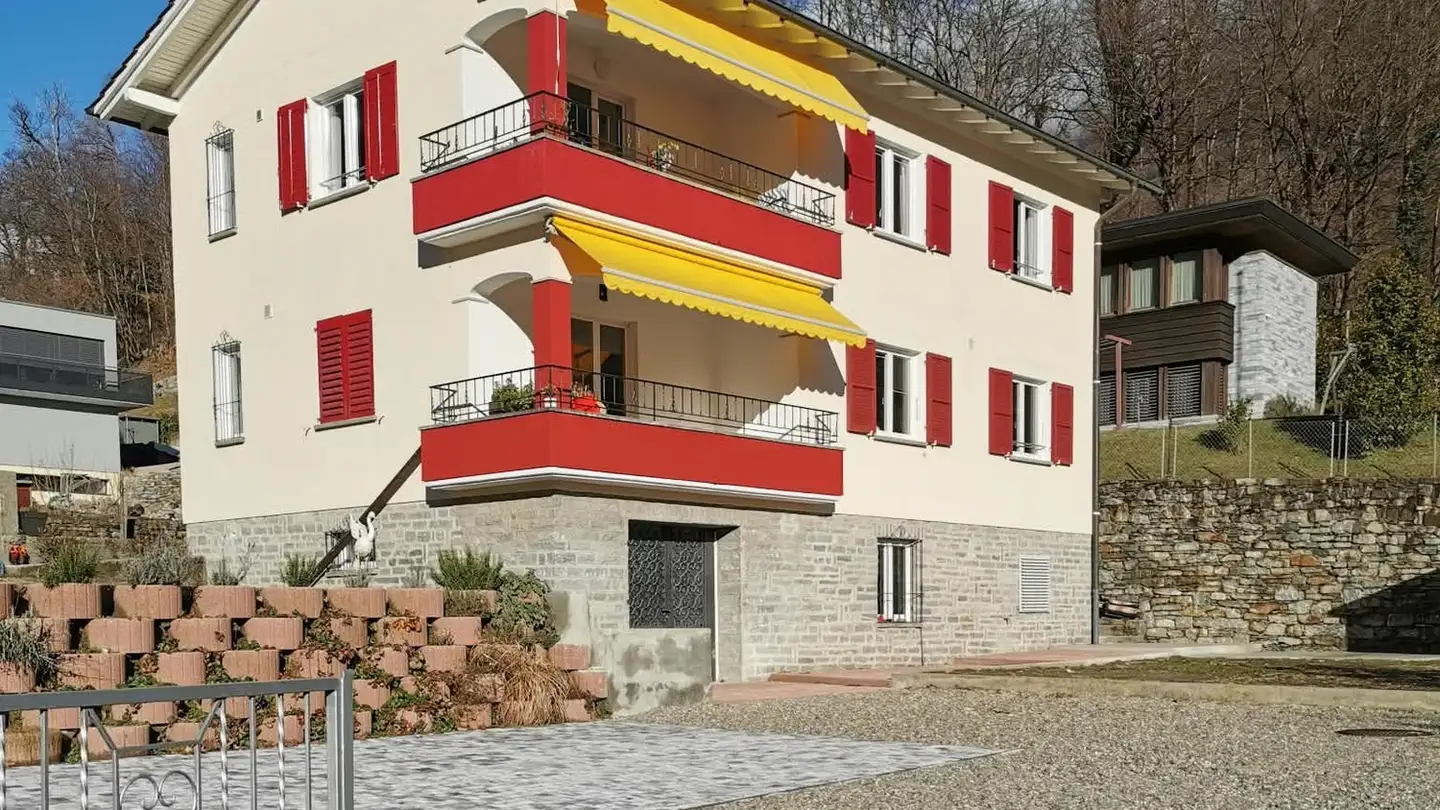 Appartement à louer - Via Pasquerio 28, 6710 Biasca