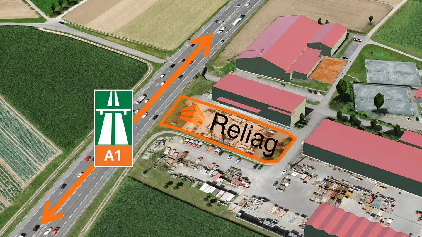 Immeuble industriel à louer - Langgass 11, 5244 Birrhard