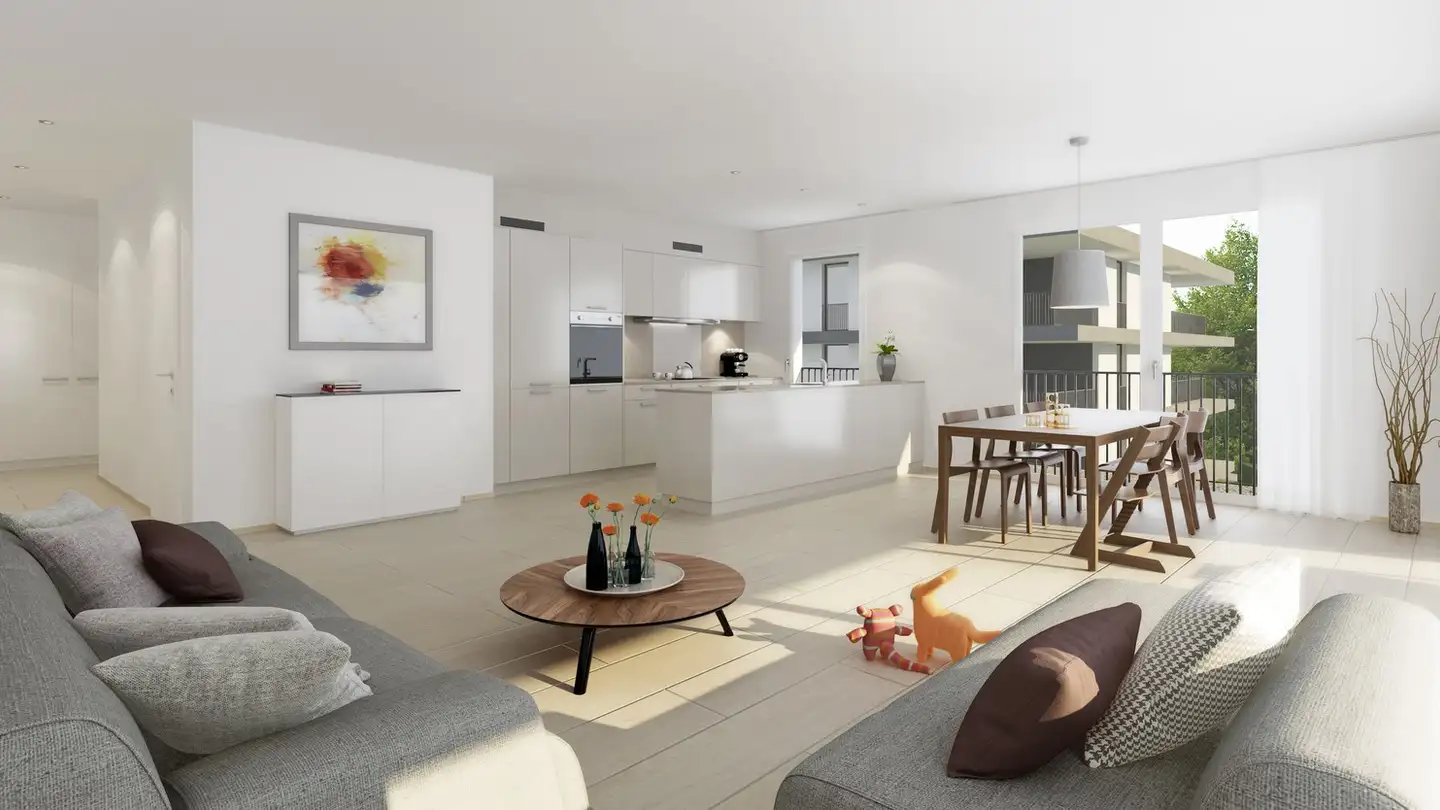 Appartement à louer - Gemeindestrasse 12, 8967 Widen
