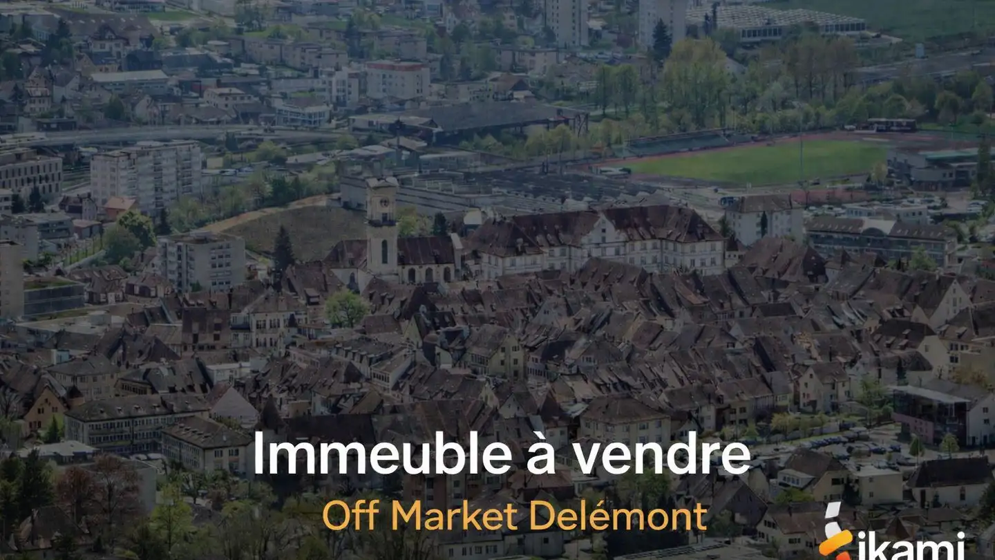 Mixed-use building for sale - 2800 Delémont