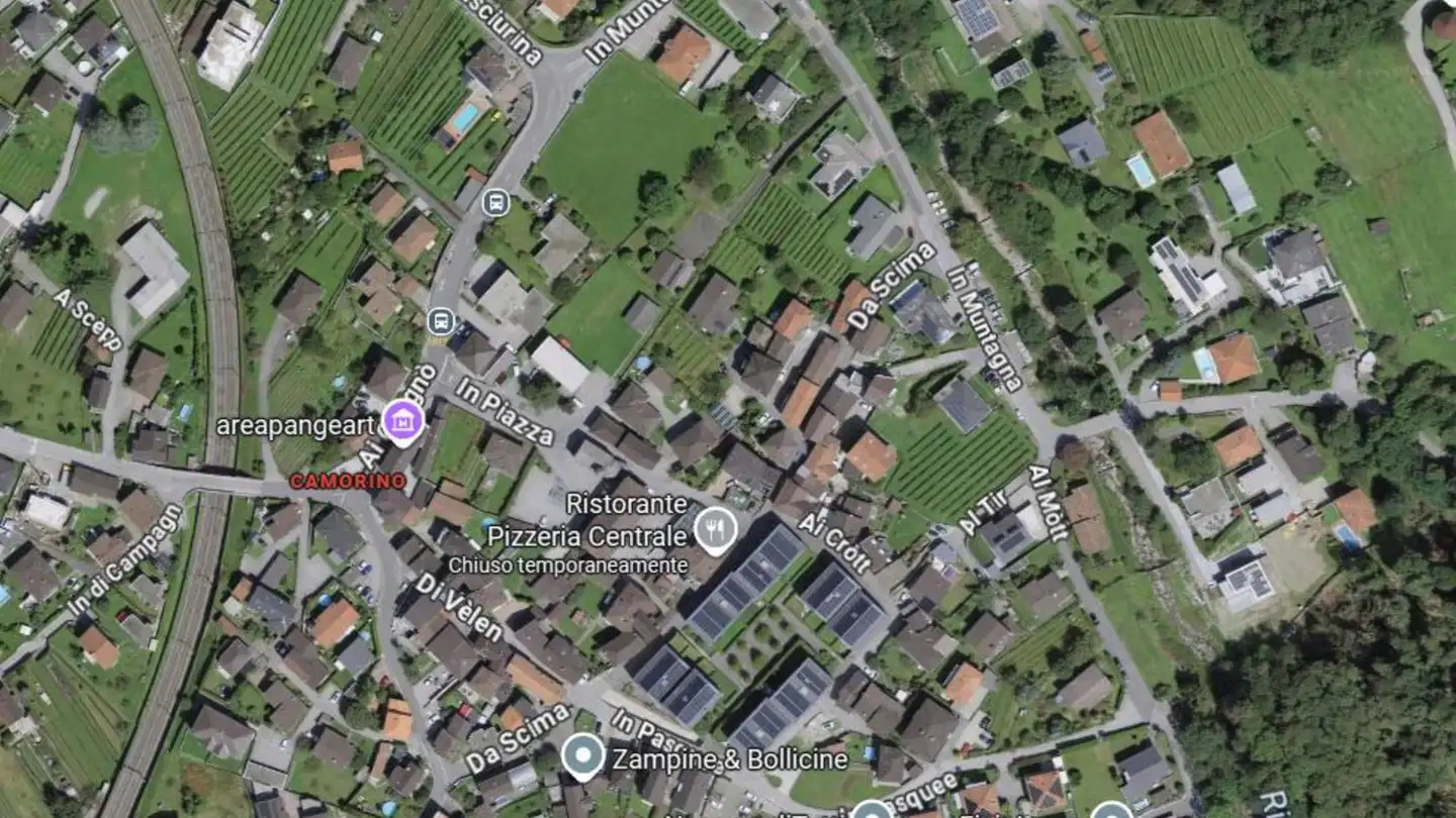 Terrain constructible à vendre - 6528 Camorino
