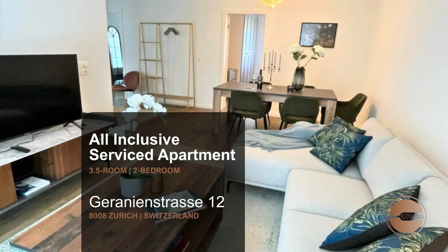 Appartamento ammobiliato in affitto - Geranienstrasse 12, 8008 Zürich