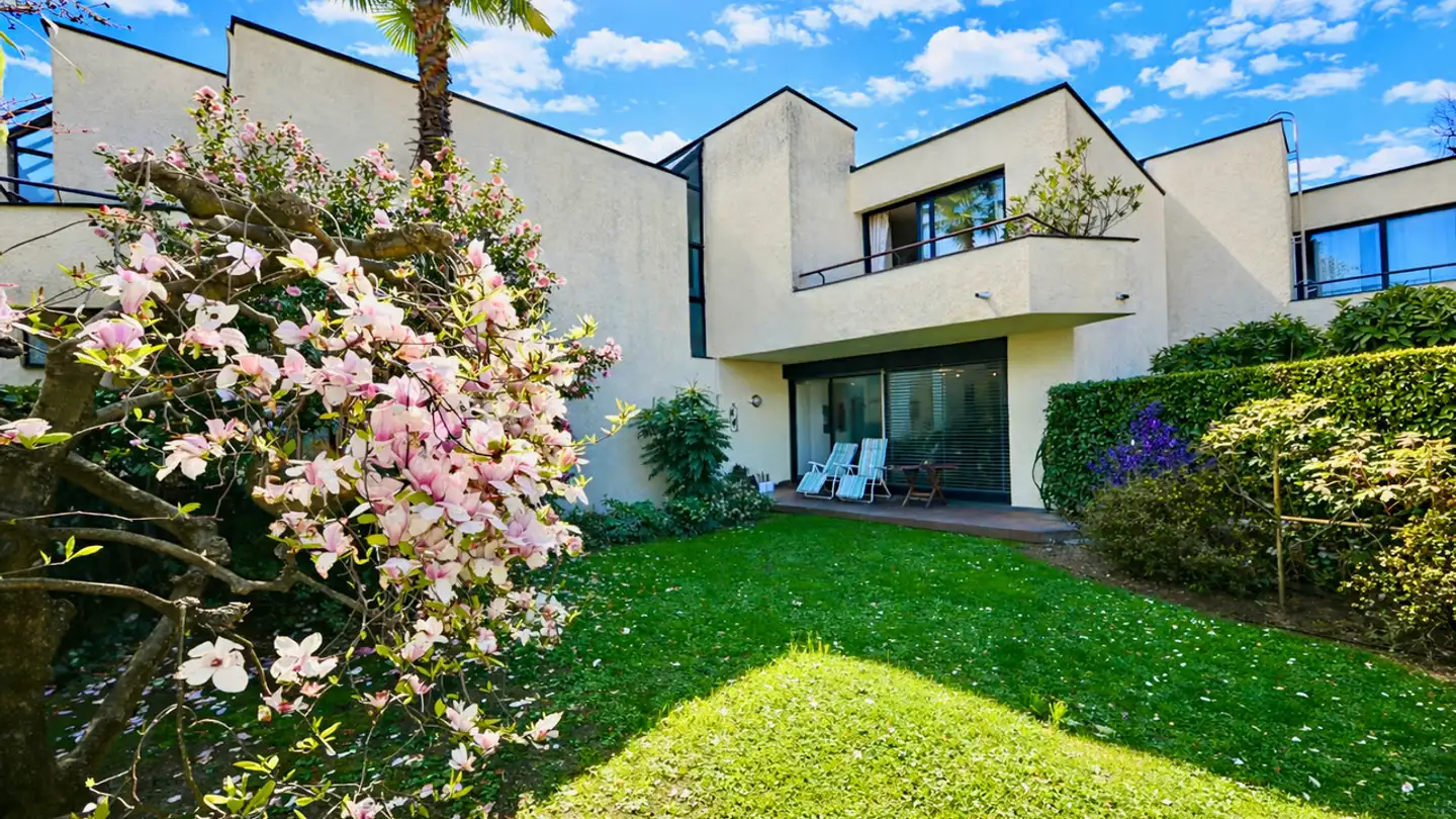Casa a schiera in vendita - Via Rubiana 41, 6925 Gentilino
