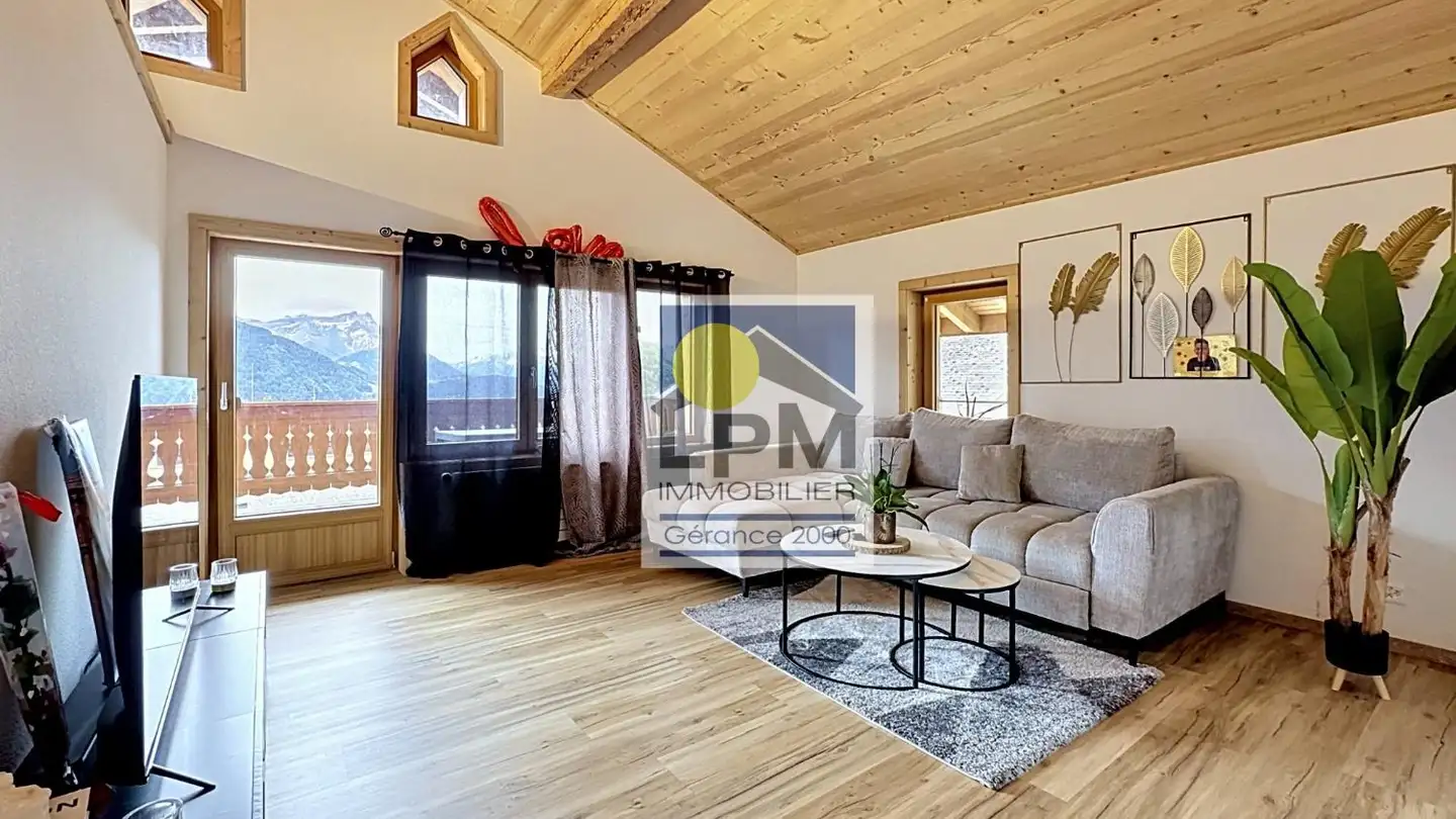 Attico in affitto - Rue Louis Favez 31, 1854 Leysin - Foto 3