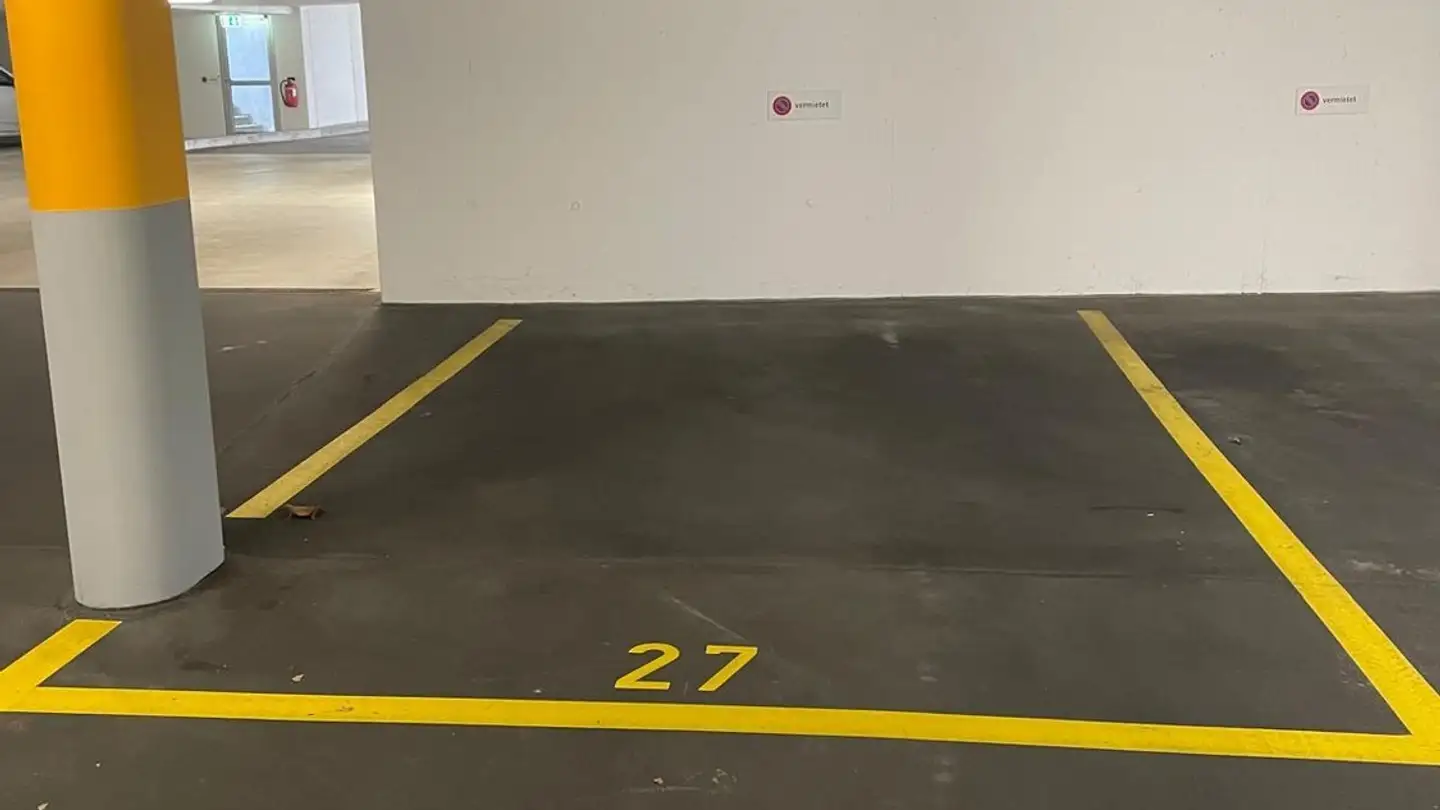 Single garage for rent - Burghaldenstrasse 19, 5600 Lenzburg