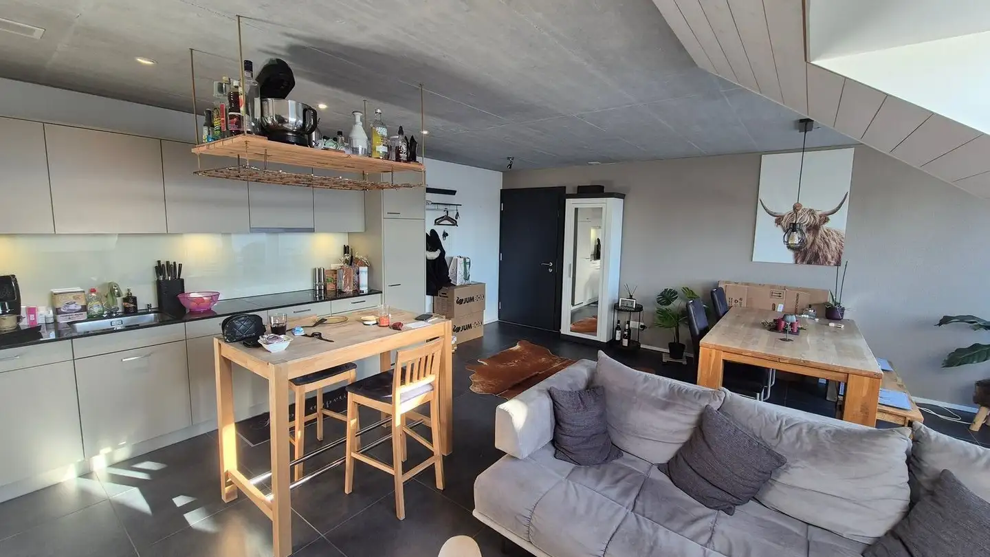 Attic flat for rent - Hinterdorfstrasse 6, 5644 Auw - Photo 3