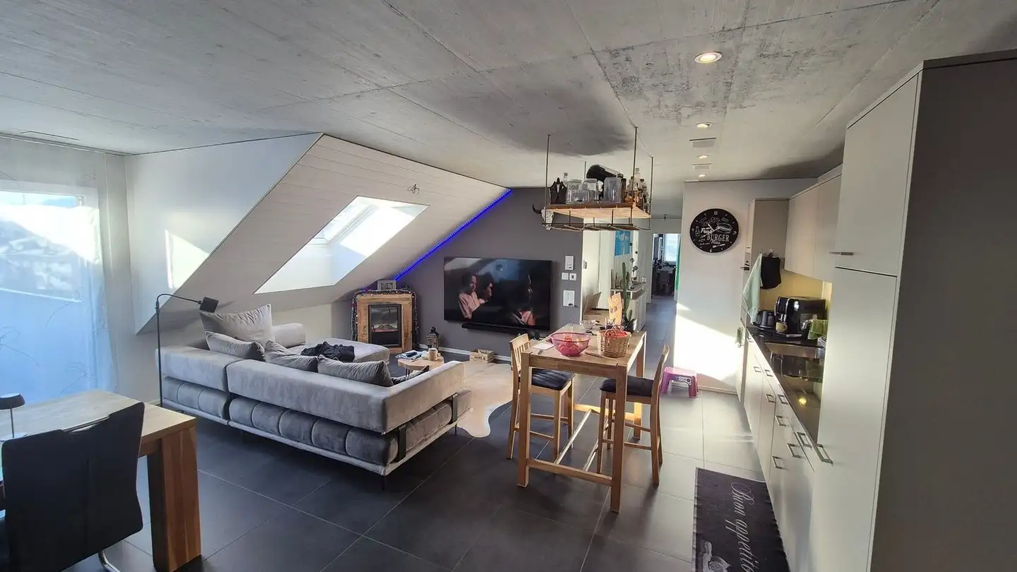 Attic flat for rent - Hinterdorfstrasse 6, 5644 Auw