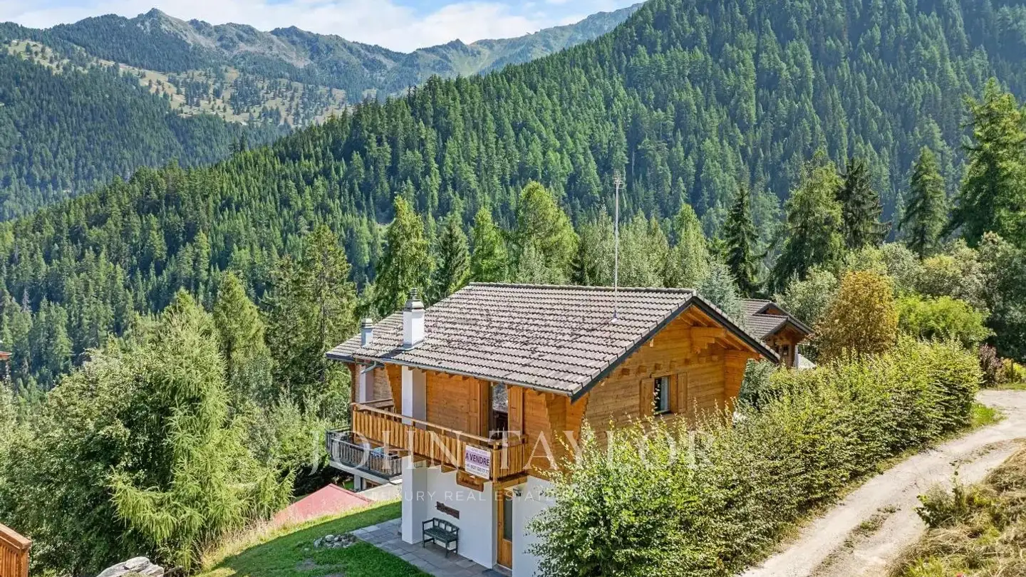 Chalet à louer - 1918 La Tzoumaz - Photo 2