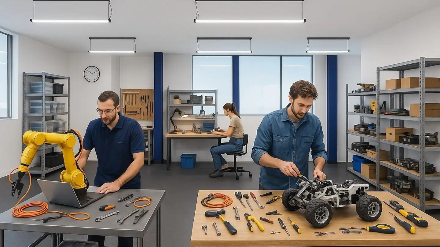 Commercial à louer - Riedmattstrasse 12, 8153 Rümlang