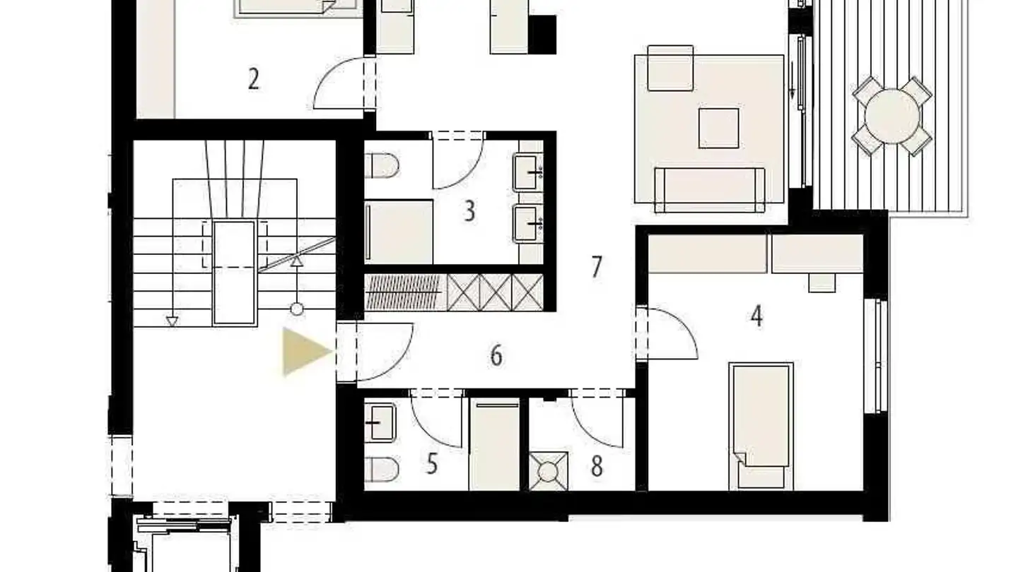 Apartment for rent - Weidstrasse 4, 5426 Lengnau AG - Photo 2