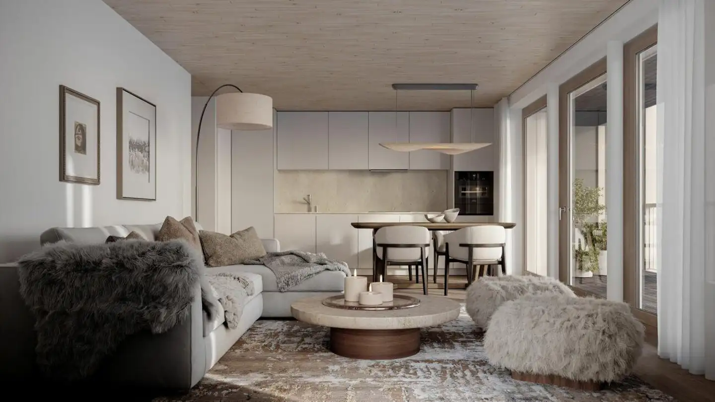 Appartement à louer - Voa Principala 33, 7078 Lenzerheide/Lai - Photo 2
