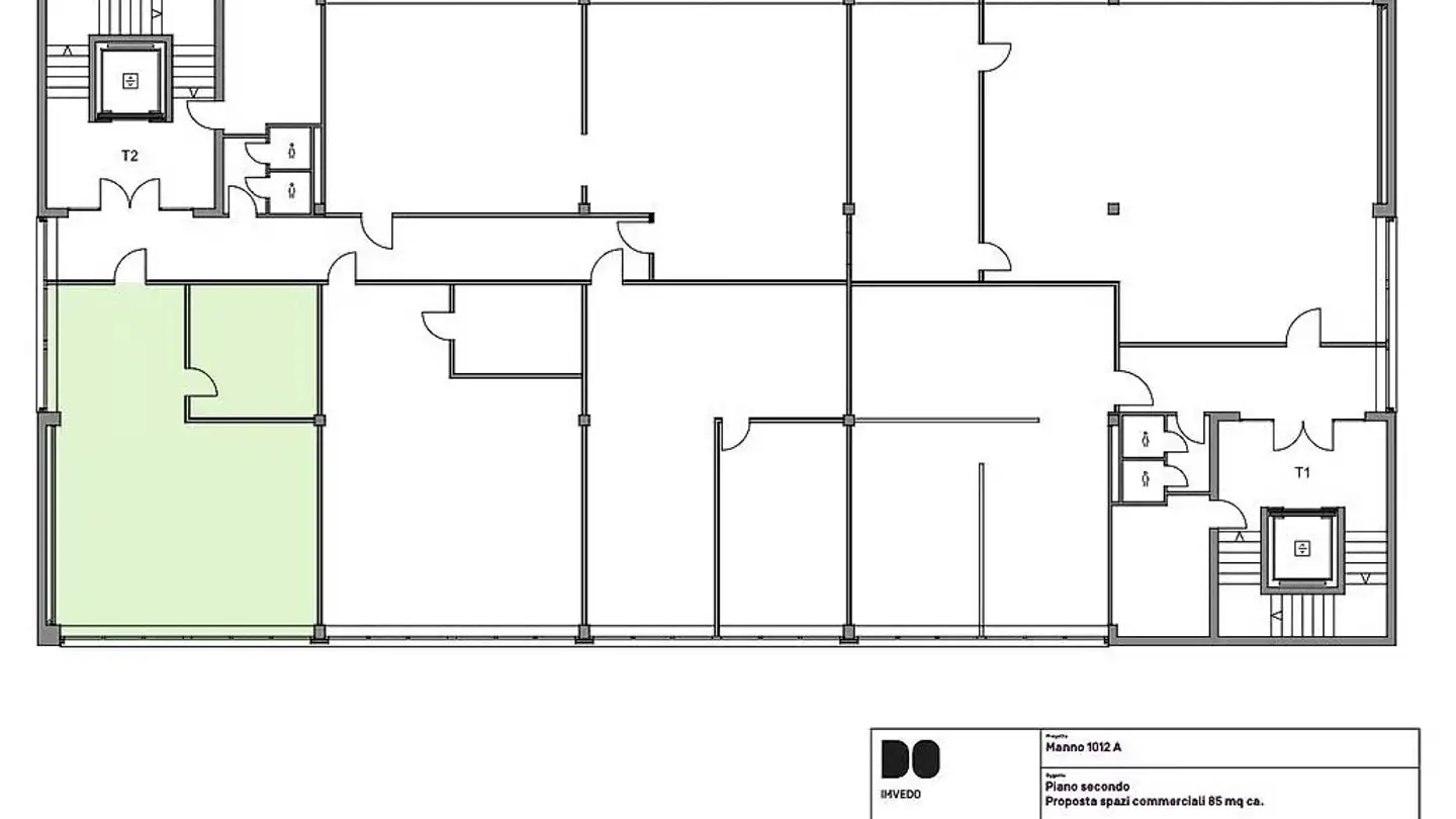 Commerciale in affitto - Via Pobiette 11, 6928 Manno - Foto 4