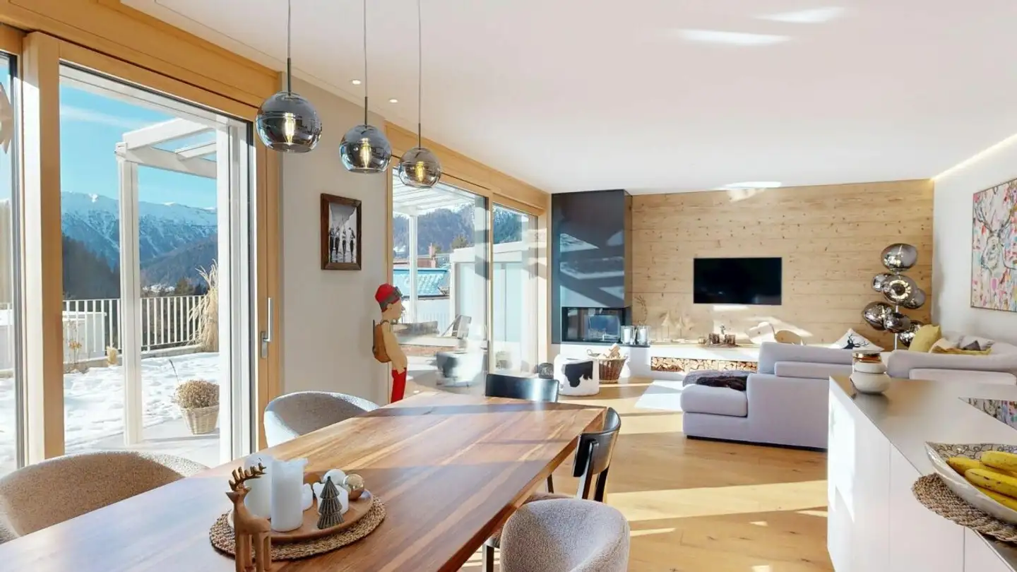 Einfamilienhaus kaufen - Clavadelerstrasse 14b, 7272 Davos Clavadel - Foto 4