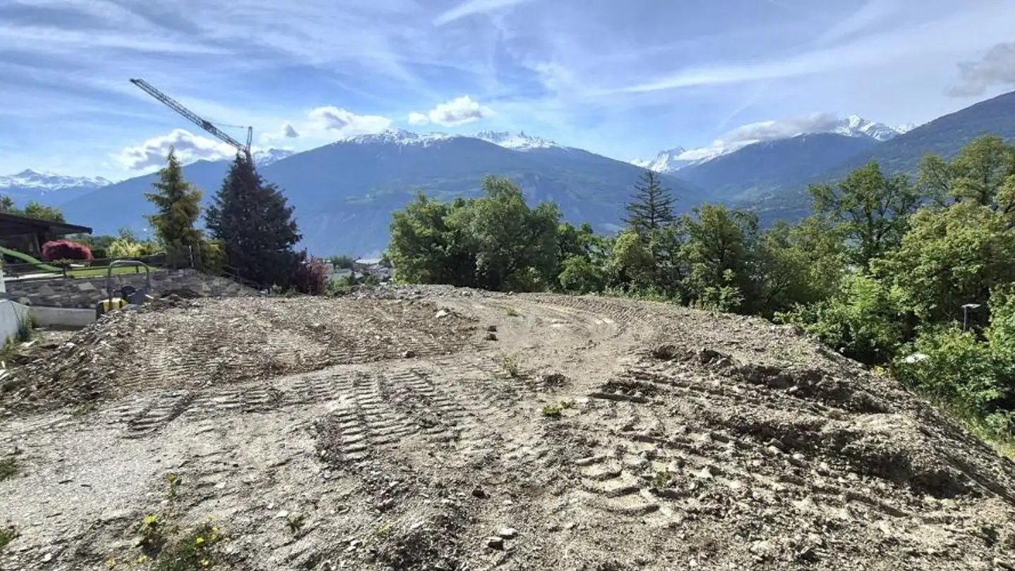 Constructible plot for sale - Route d'Arbaz 30B, 1971 Grimisuat - Photo 2