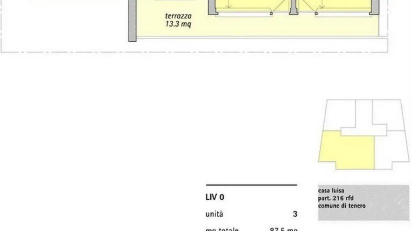 Appartamento in affitto - 6597 Agarone