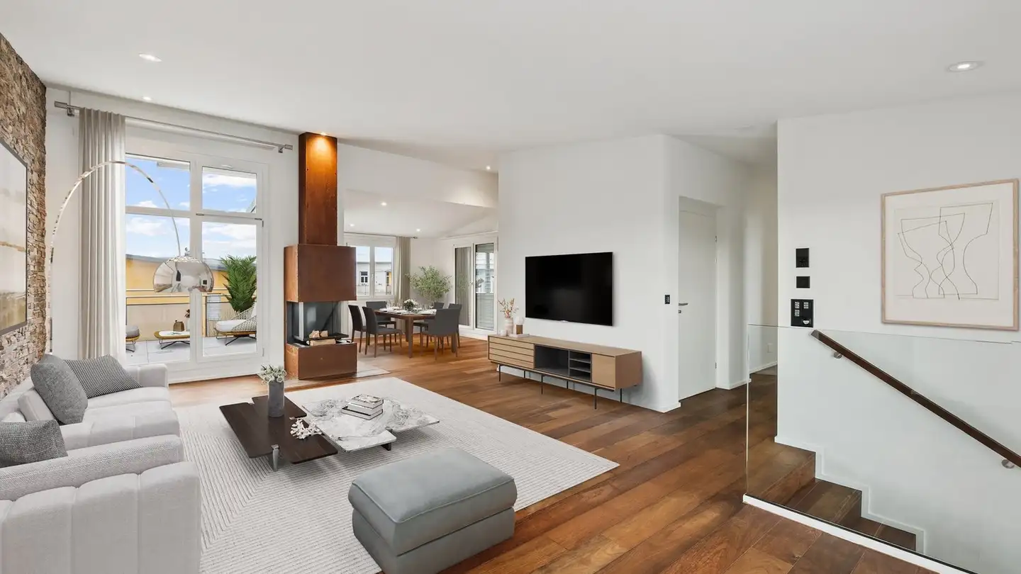 Penthouse mieten - Wangenstrasse 61, 8600 Dübendorf