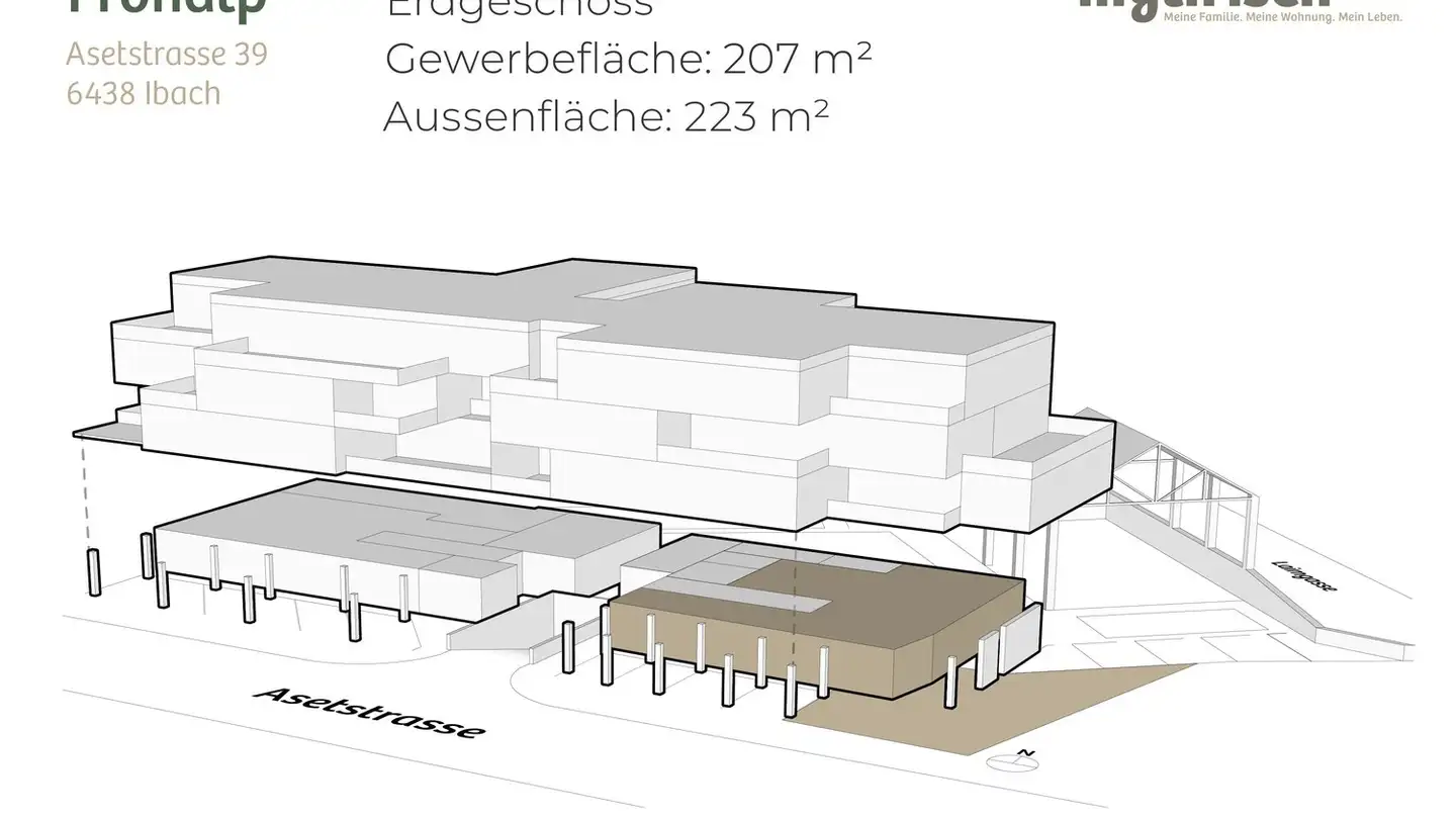 Gewerbe mieten - Asetstrasse 39, 6438 Ibach - Foto 4