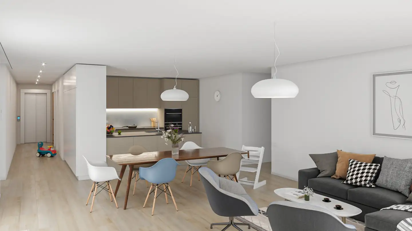 Wohnung mieten - Haselbachstrasse 25, 8910 Affoltern am Albis - Foto 3