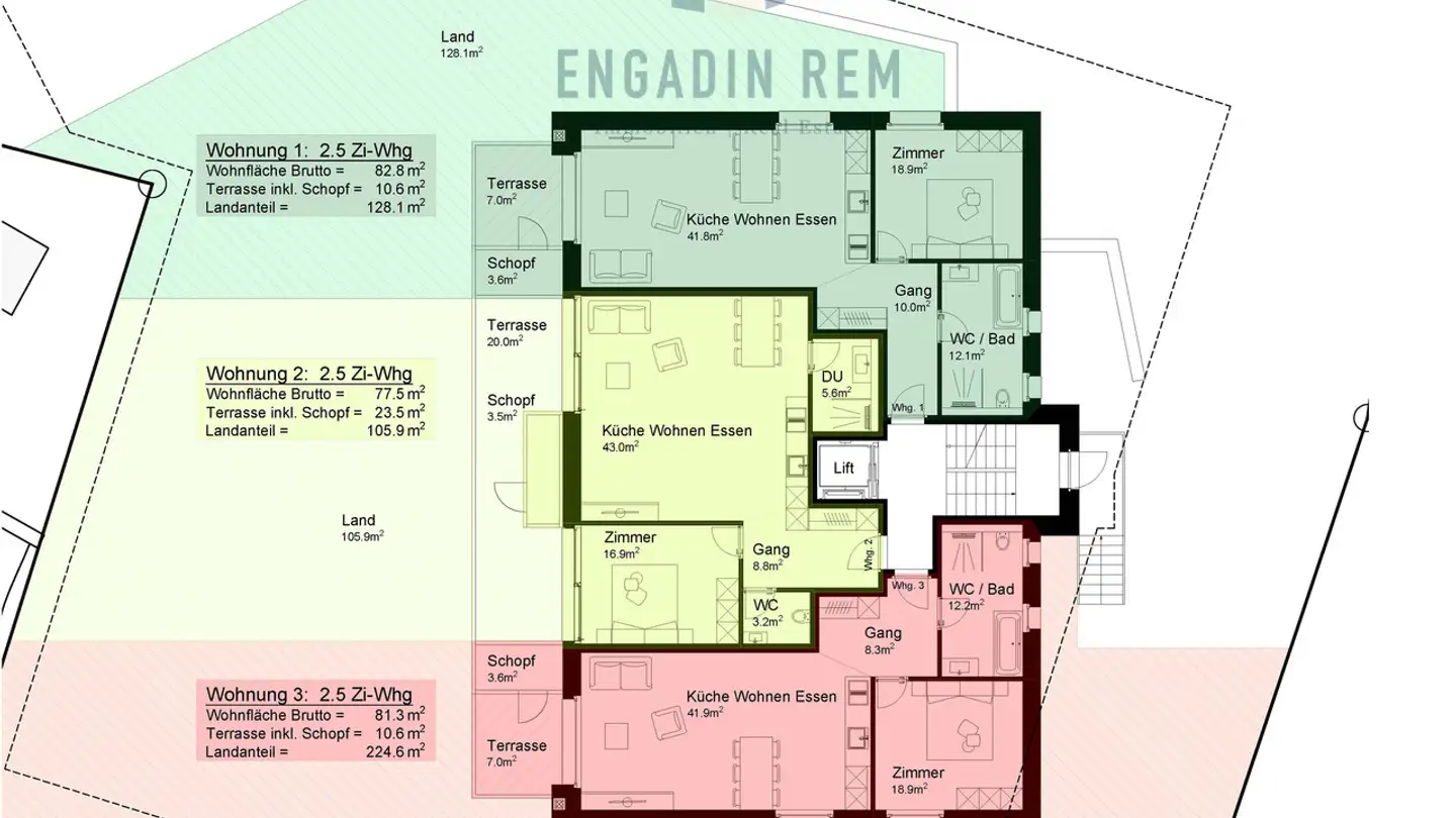 Appartement à vendre - Via Maistra 321, 7527 Brail - Photo 4