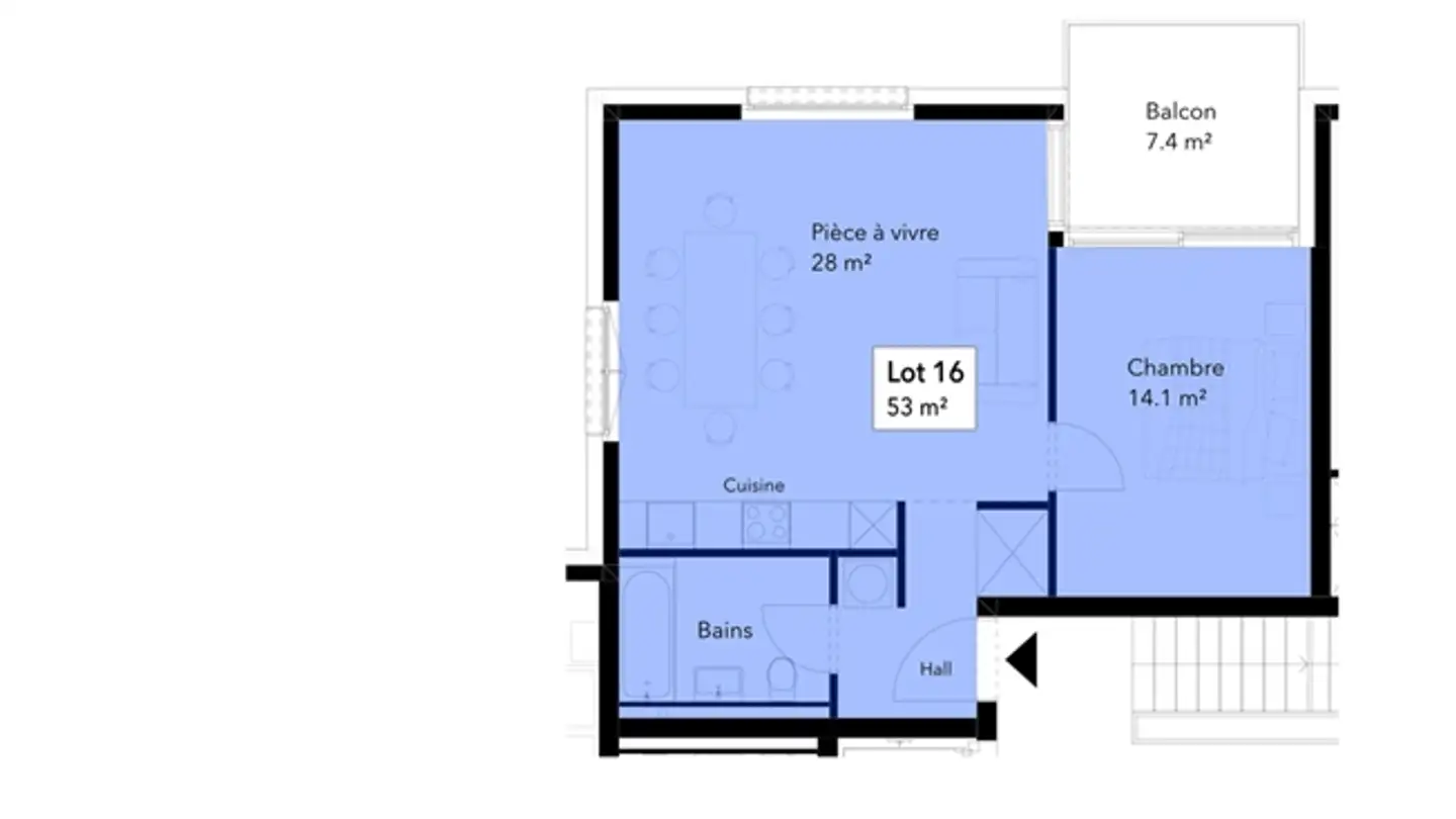 Apartment for sale - 1670 Ursy - Photo 4