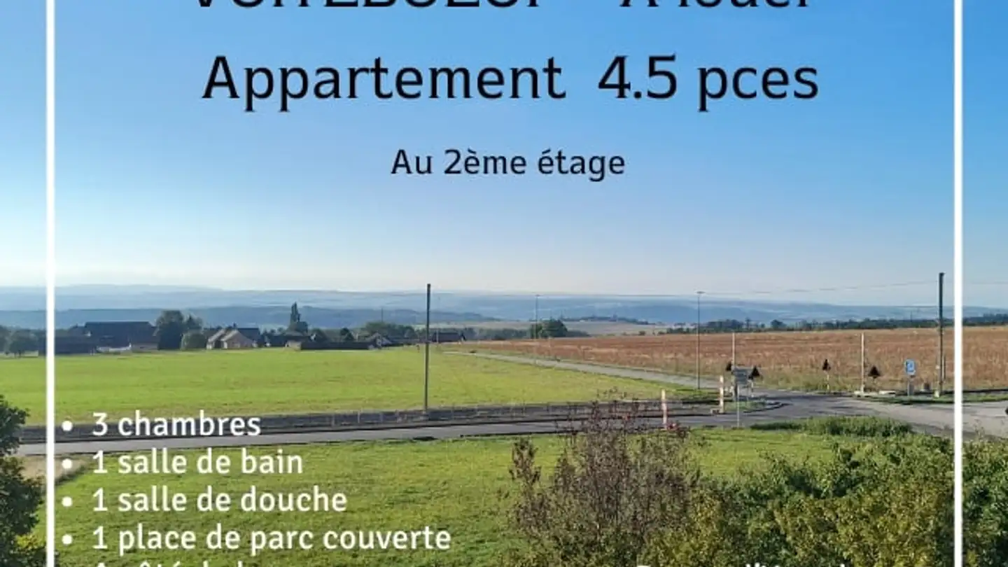Apartment for rent - Route D'yverdon 17, 1445 Vuiteboeuf