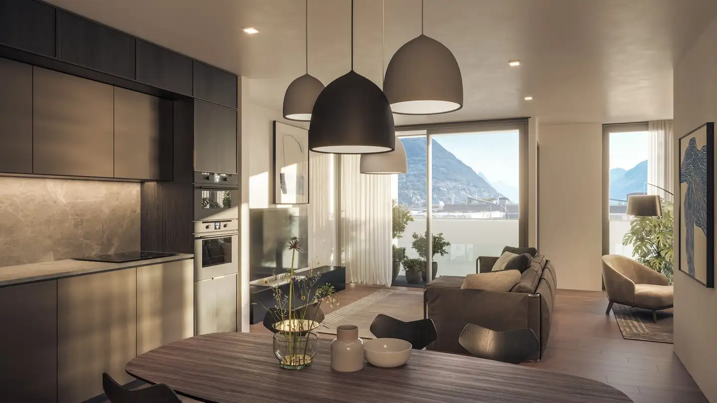 Wohnung kaufen - Via Geretta 12, 6900 Paradiso