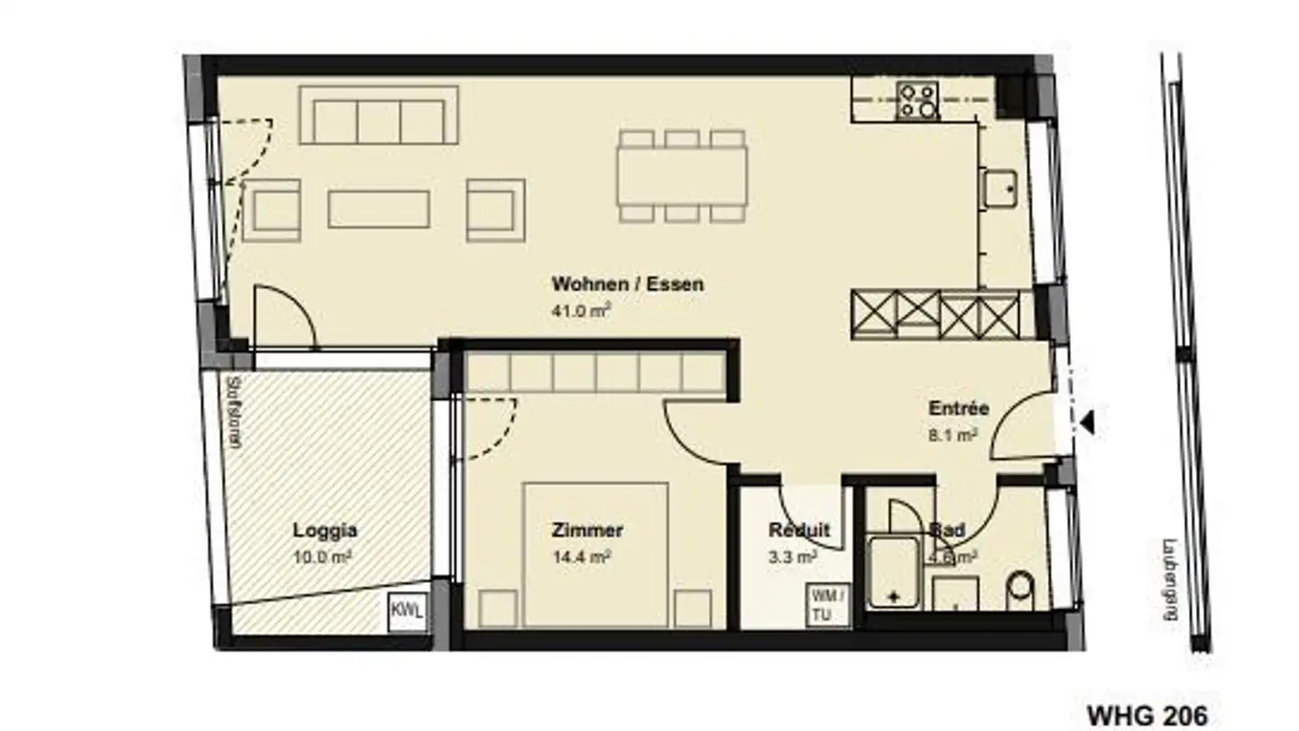 Appartamento in affitto - Kehlhofstrasse 3, 8500 Frauenfeld - Photo 4