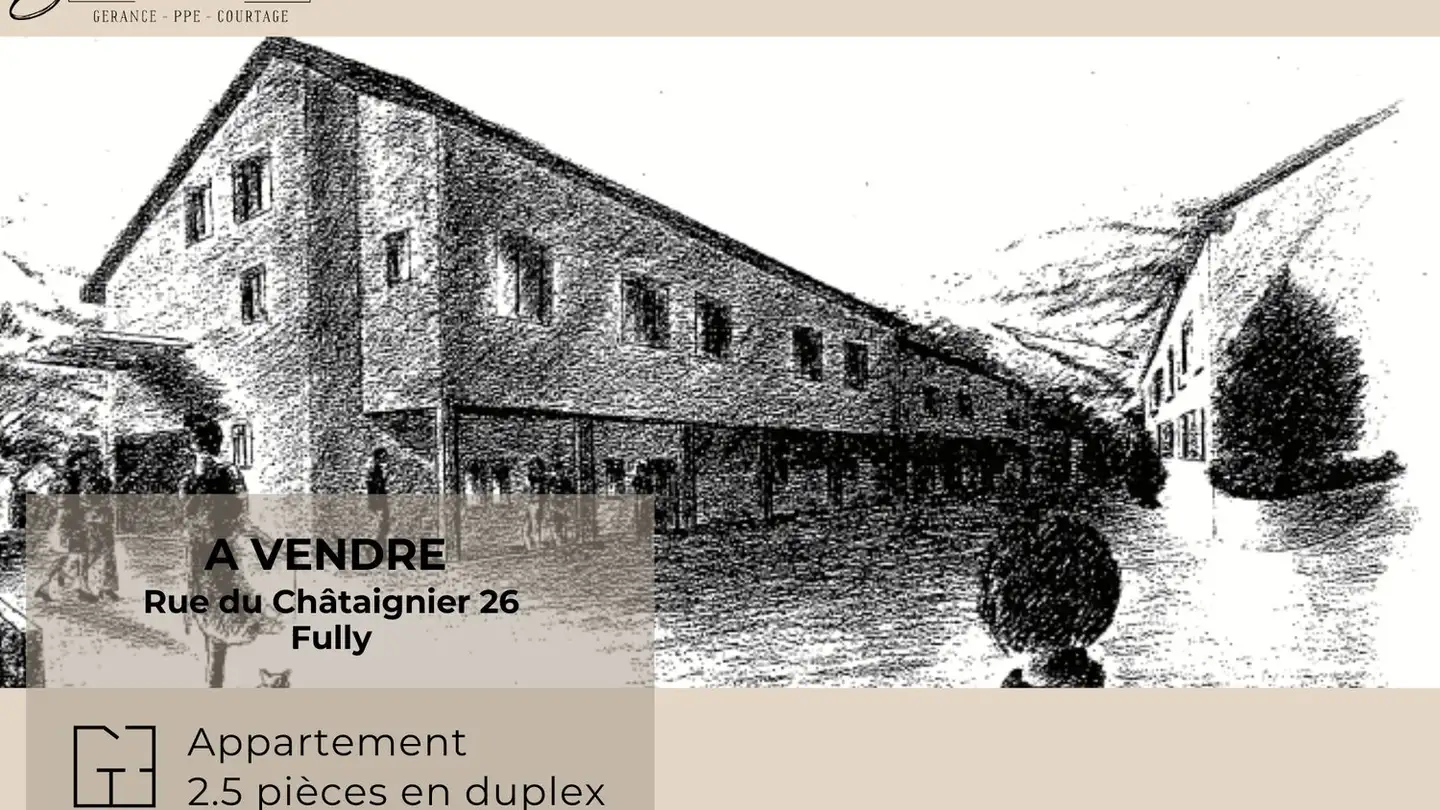 Wohnung kaufen - Route De Châtaignier 26, 1926 Fully