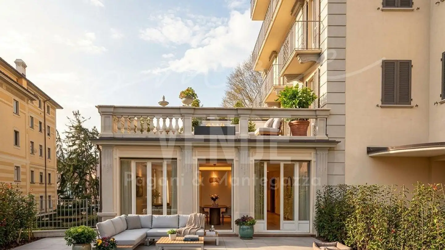 Penthouse for rent - Via Pico 12, 6900 Lugano