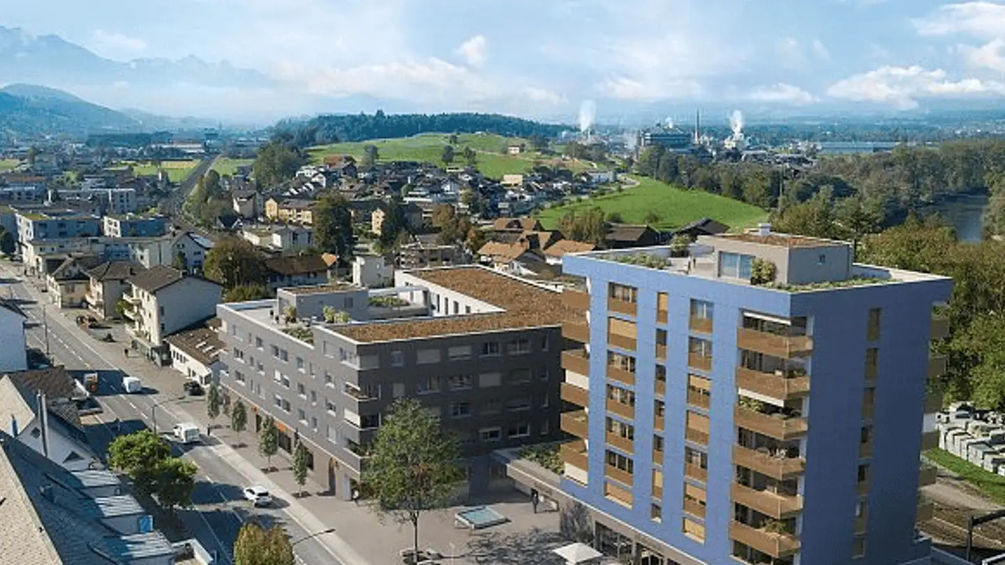 Appartement à louer - Bahnhofstrasse 15, 6037 Root