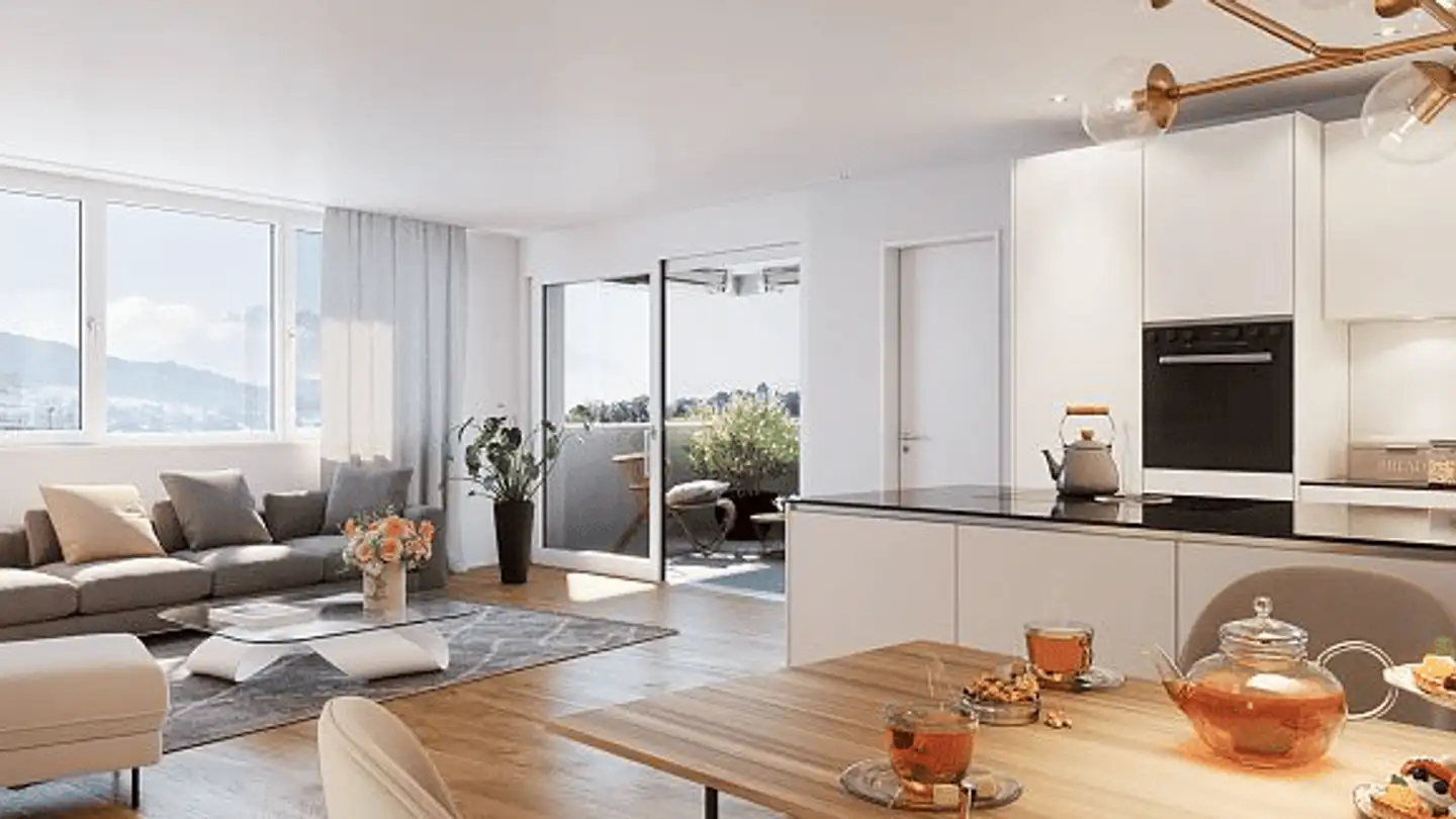 Appartement à louer - Bahnhofstrasse 15, 6037 Root - Photo 4