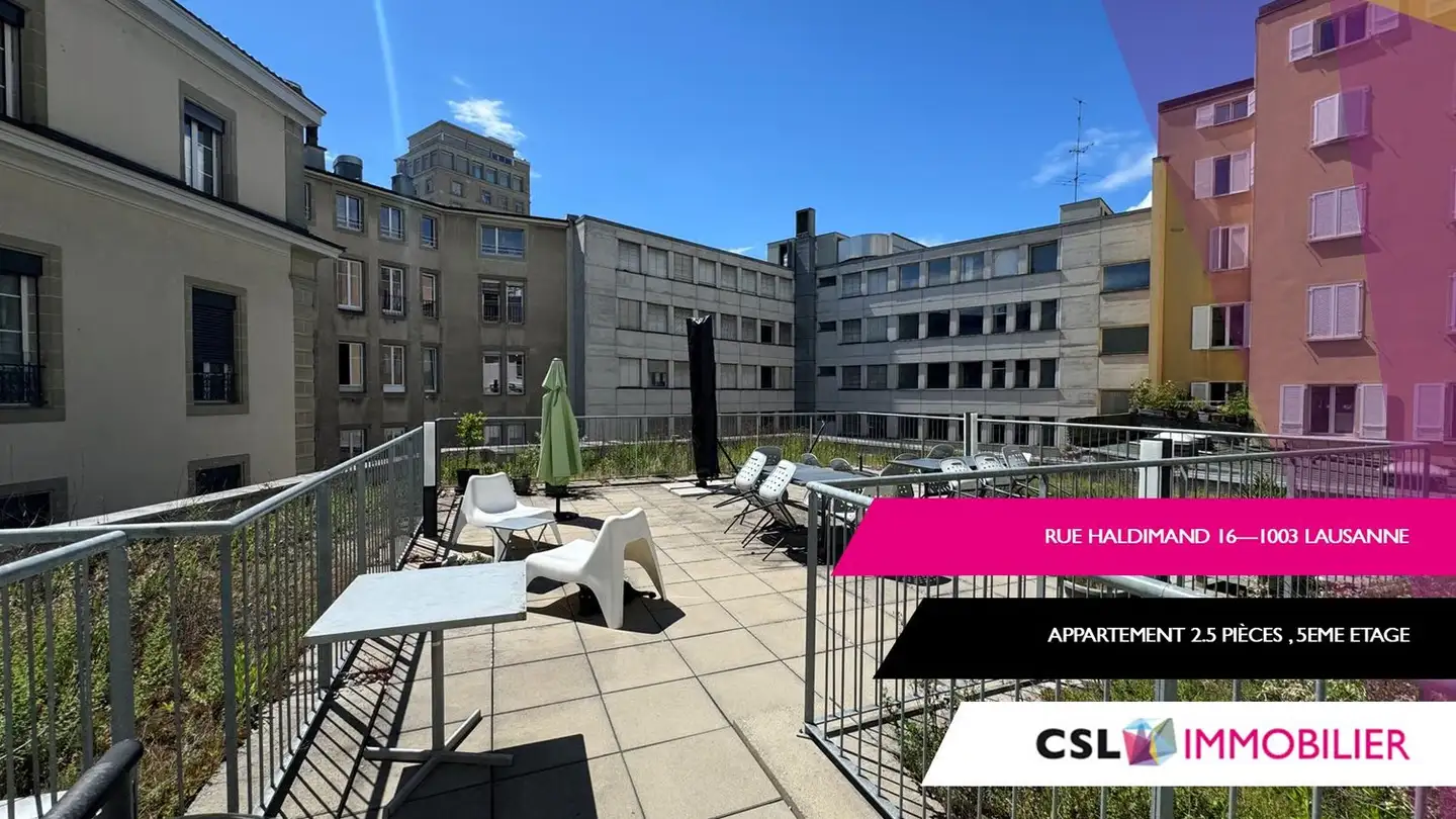Wohnung mieten - Rue William-Haldimand 16, 1003 Lausanne