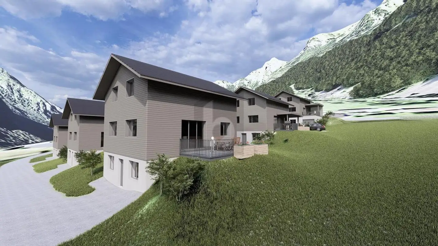 Maison atypique à vendre - 6473 Silenen