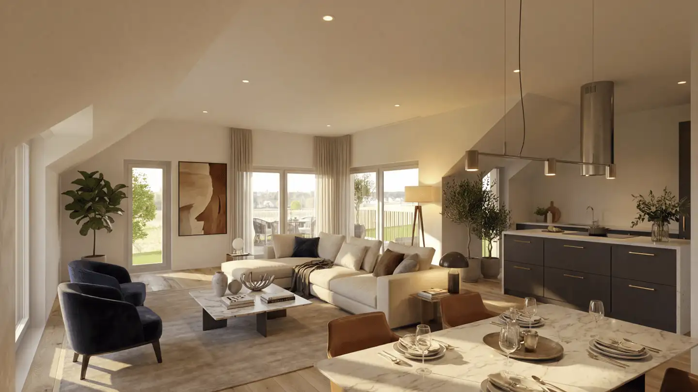 Attique à vendre - Langgartenstrasse 19, 4105 Biel-Benken BL - Photo 3